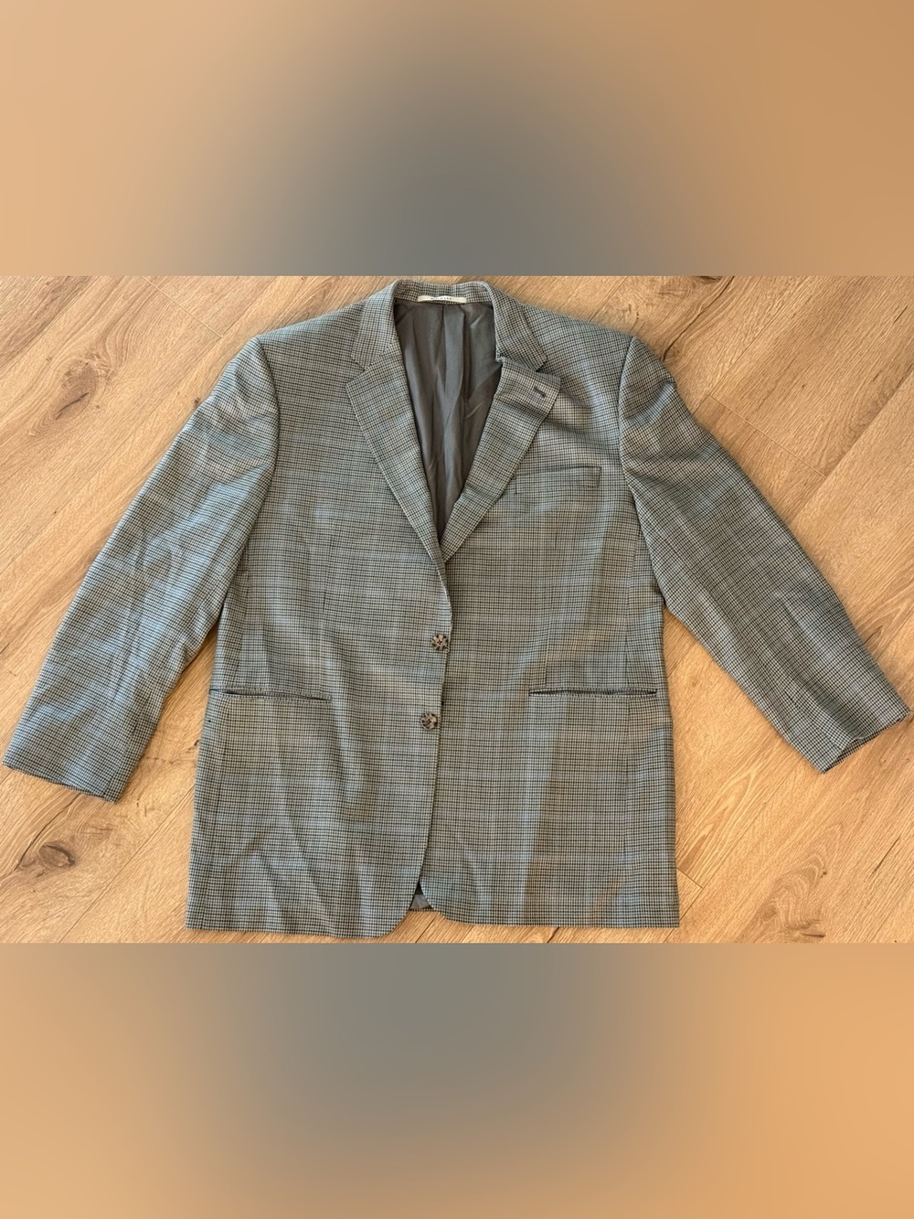 Burberry London Men’s Wool Silk Sport Coat Blazer 46L